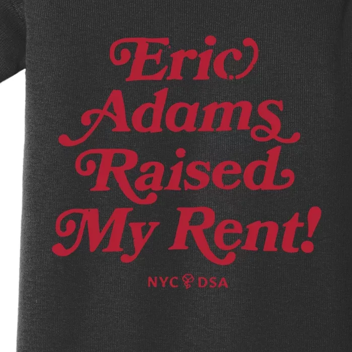 Eric Adams Raised My Rent Baby Bodysuit