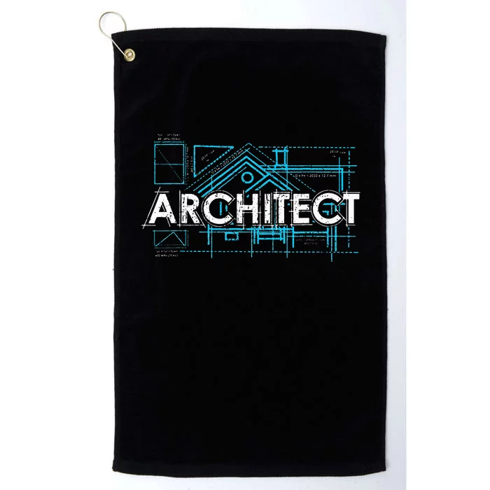 Engineer Architecture Real Estate Architect Platinum Collection Golf Towel