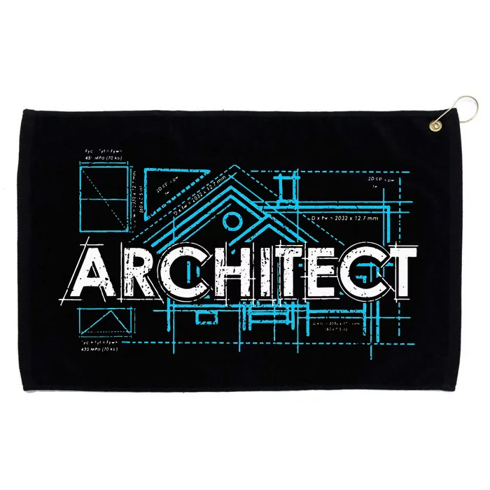 Engineer Architecture Real Estate Architect Grommeted Golf Towel