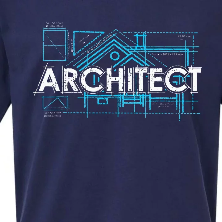 Engineer Architecture Real Estate Architect Sueded Cloud Jersey T-Shirt