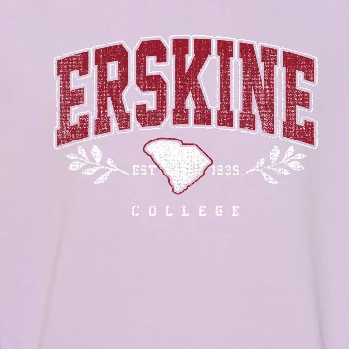 Erskine Arch Retro College Athletic Sports Garment-Dyed Sweatshirt