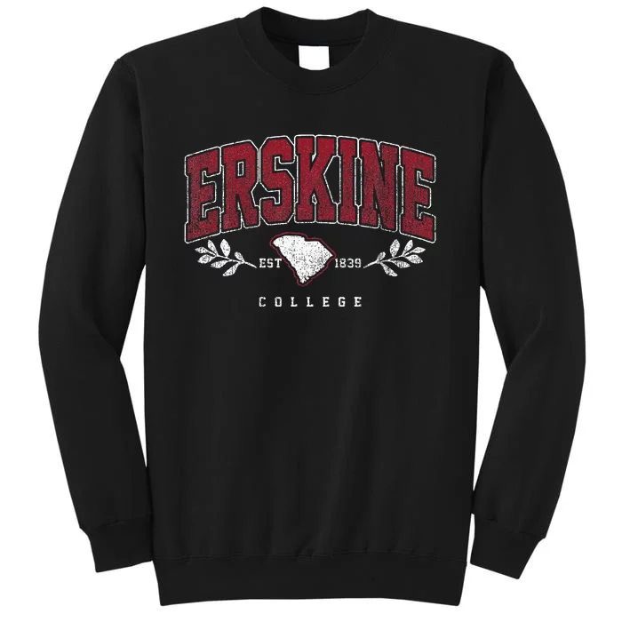 Erskine Arch Retro College Athletic Sports Sweatshirt