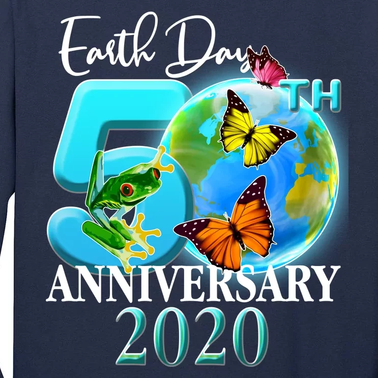 Earth Day 50th Anniversary 2020 Tall Long Sleeve T-Shirt