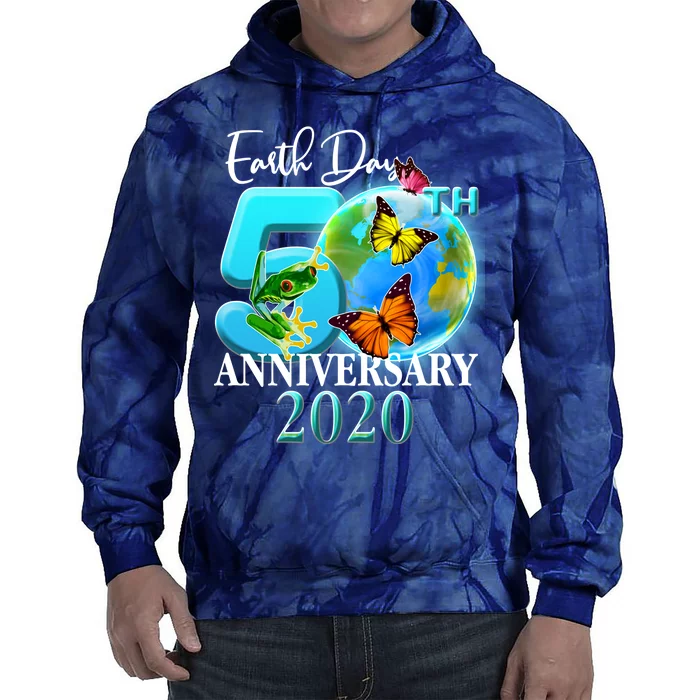 Earth Day 50th Anniversary 2020 Tie Dye Hoodie