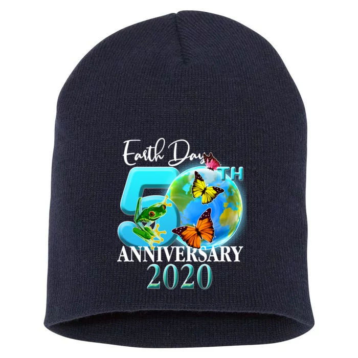 Earth Day 50th Anniversary 2020 Short Acrylic Beanie