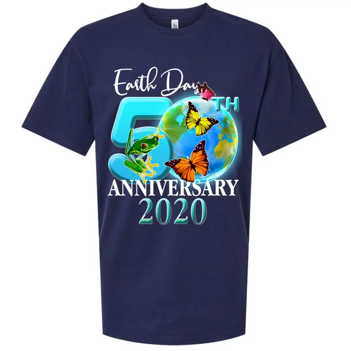 Earth Day 50th Anniversary 2020 Sueded Cloud Jersey T-Shirt