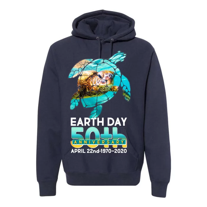 Earth Day 50th Anniversary Turtle Premium Hoodie