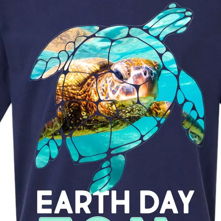 Earth Day 50th Anniversary Turtle Sueded Cloud Jersey T-Shirt