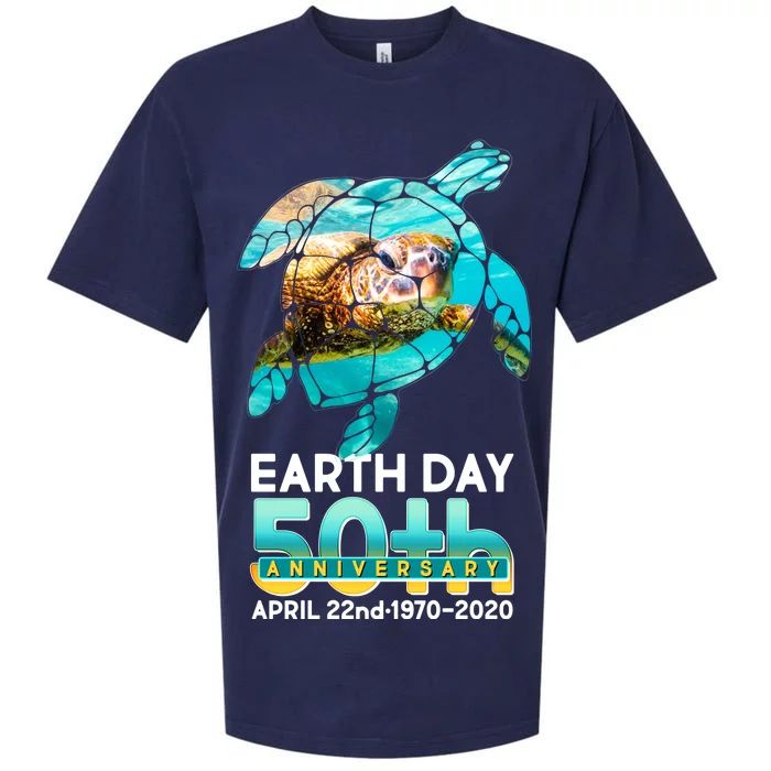 Earth Day 50th Anniversary Turtle Sueded Cloud Jersey T-Shirt