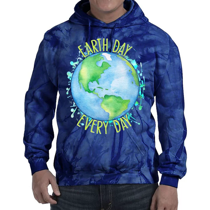 Earth Day Every Day Tie Dye Hoodie