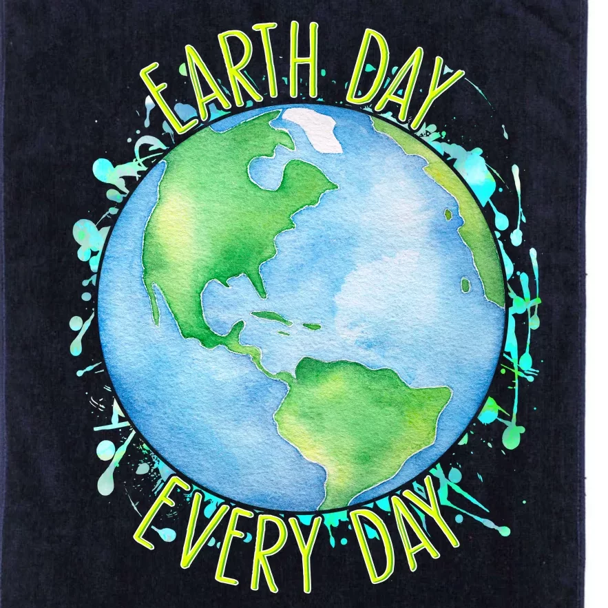 Earth Day Every Day Platinum Collection Golf Towel