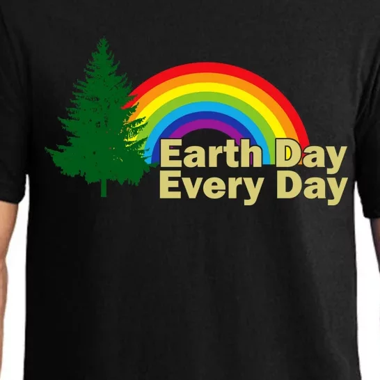 Earth Day Every Day Rainbow Pajama Set