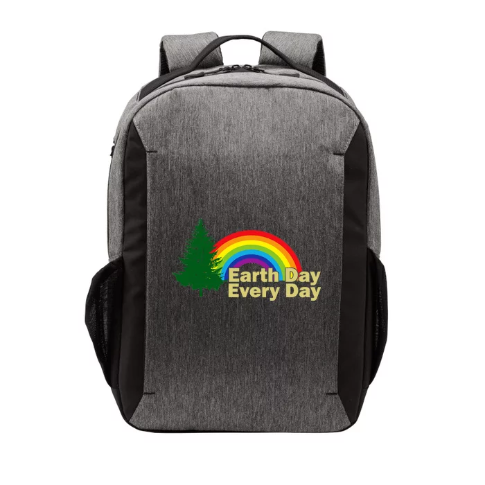 Earth Day Every Day Rainbow Vector Backpack