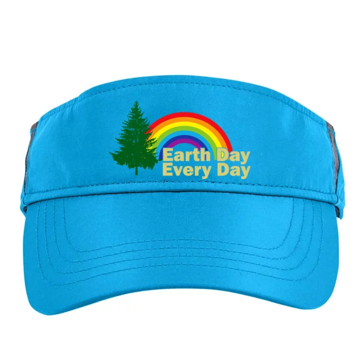 Earth Day Every Day Rainbow Adult Drive Performance Visor