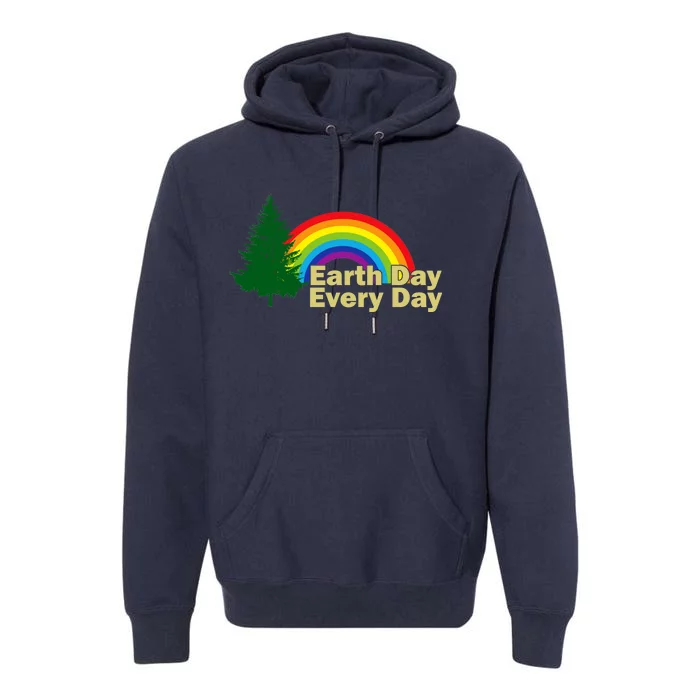 Earth Day Every Day Rainbow Premium Hoodie