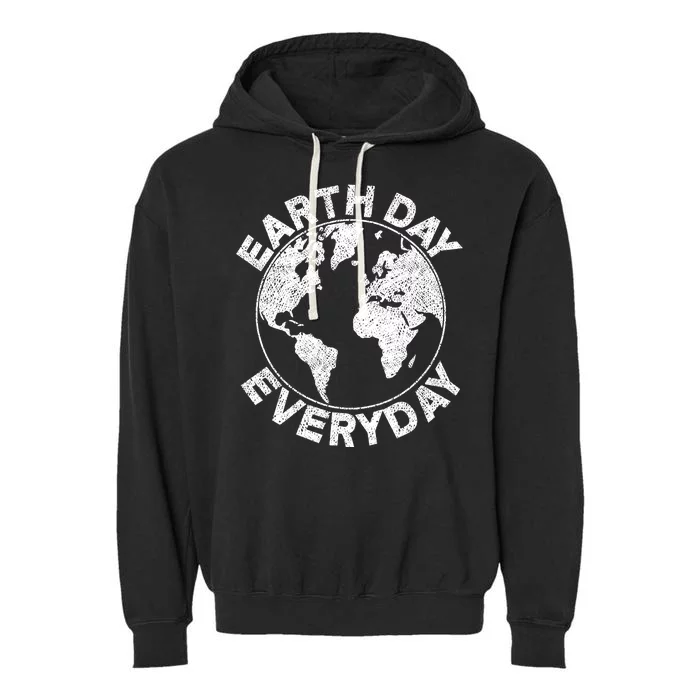 Earth Day Everyday Earth Distressed Garment-Dyed Fleece Hoodie