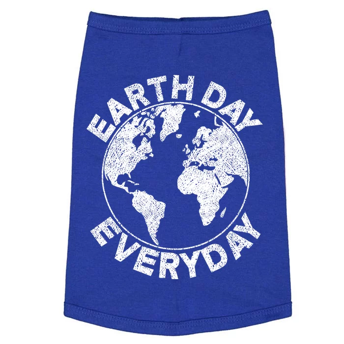 Earth Day Everyday Earth Distressed Doggie Tank