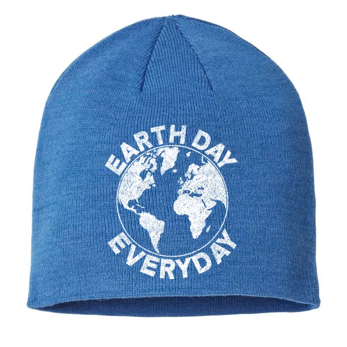 Earth Day Everyday Earth Distressed 8 1/2in Sustainable Knit Beanie