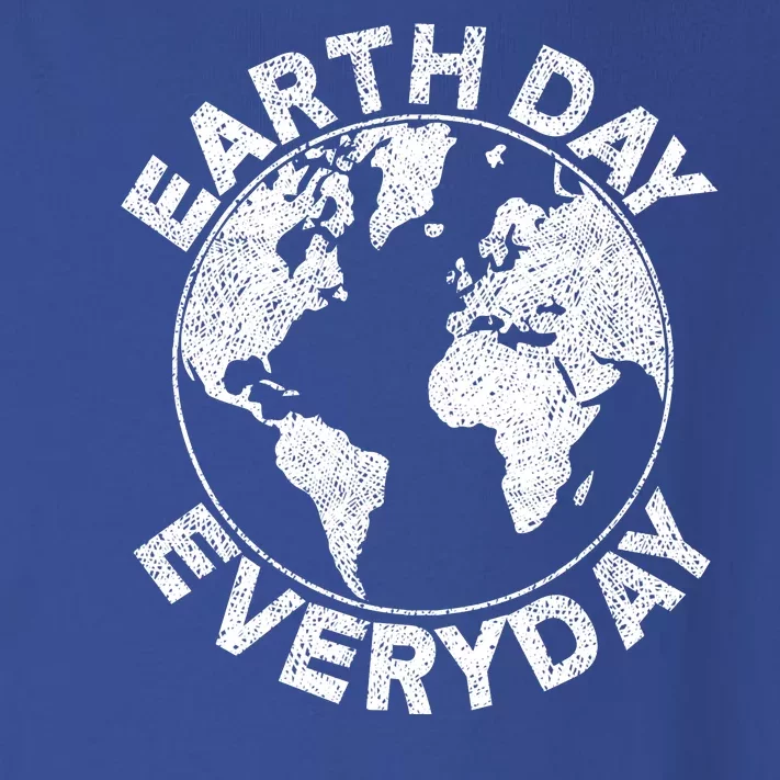 Earth Day Everyday Earth Distressed Toddler Long Sleeve Shirt