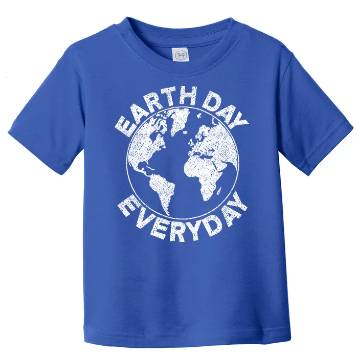 Earth Day Everyday Earth Distressed Toddler T-Shirt