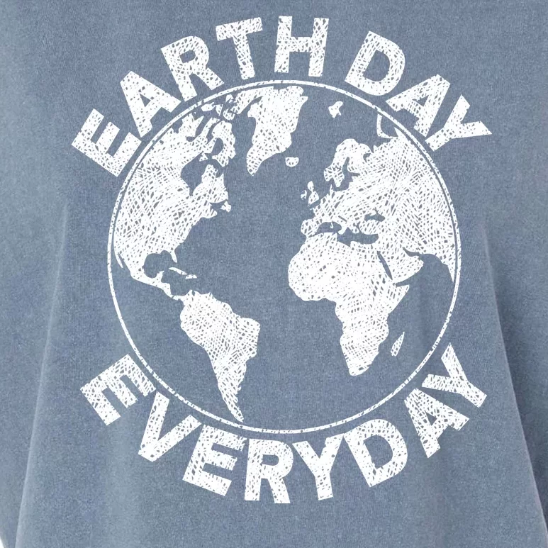 Earth Day Everyday Earth Distressed Garment-Dyed Women's Muscle Tee