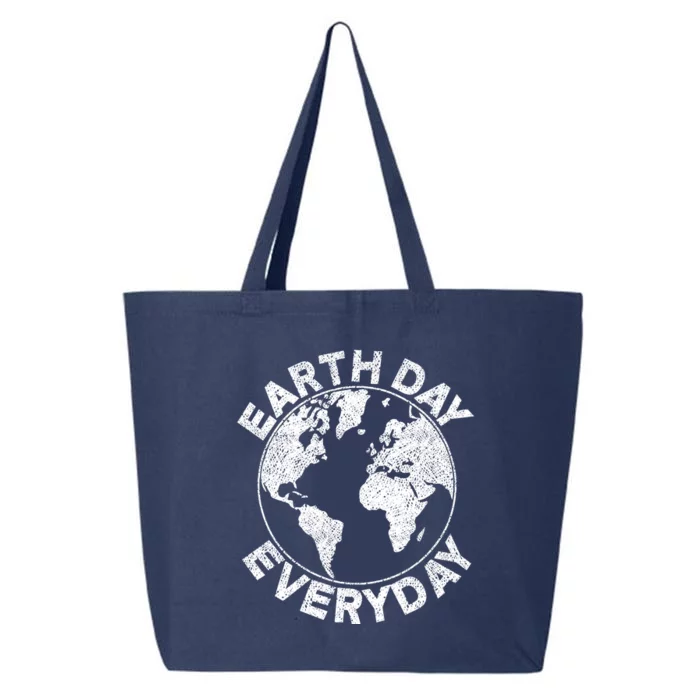 Earth Day Everyday Earth Distressed 25L Jumbo Tote