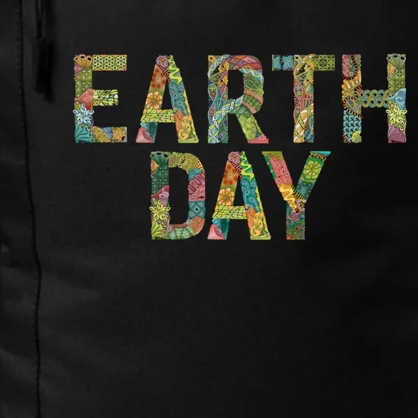 Earth Day Logo Daily Commute Backpack