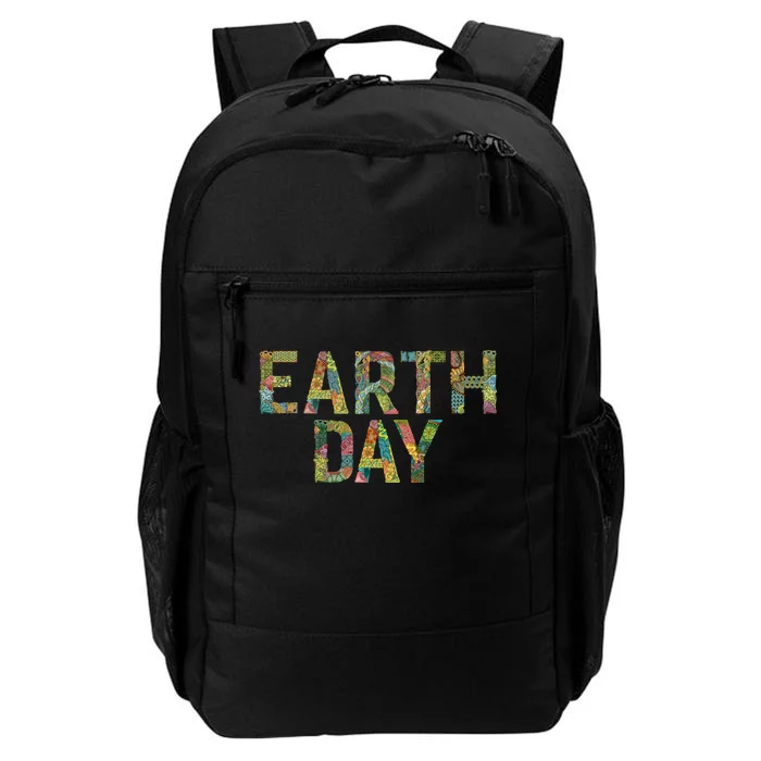 Earth Day Logo Daily Commute Backpack