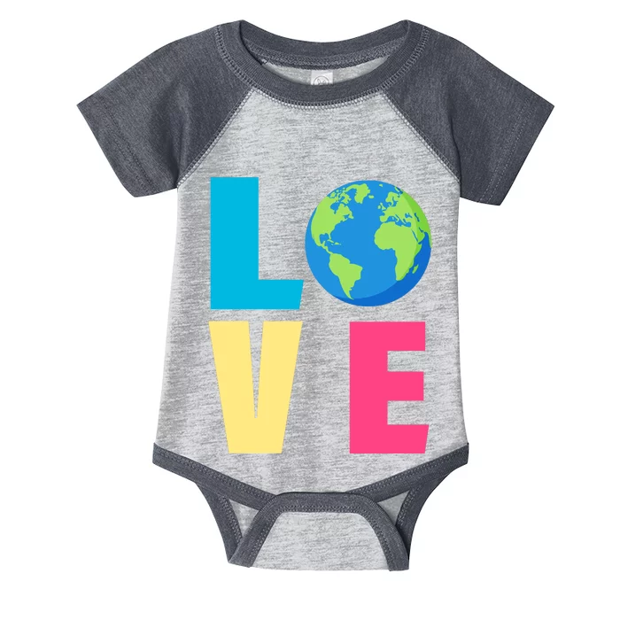 Earth Day Love Infant Baby Jersey Bodysuit