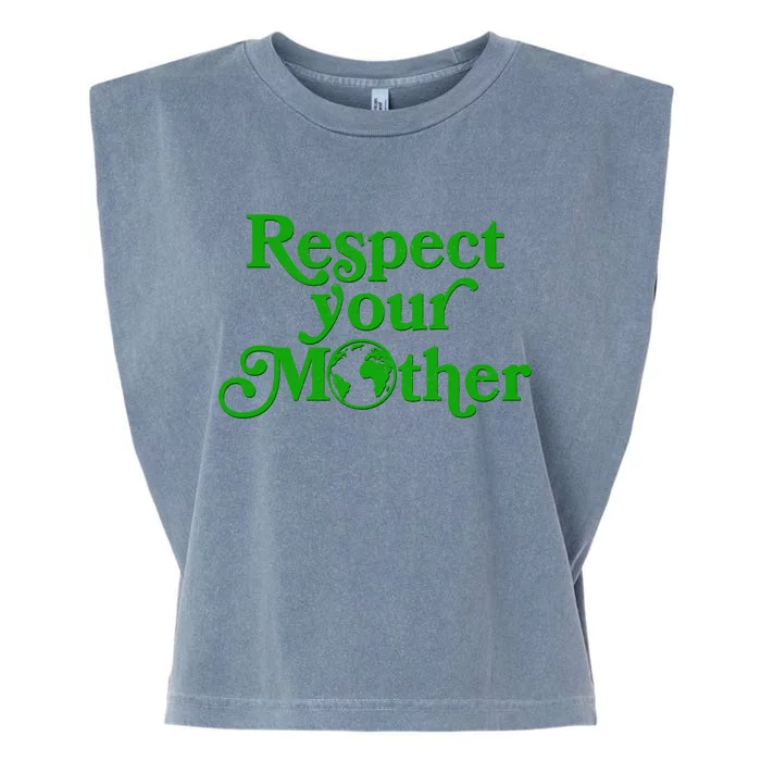 Earth Day Respect Your Mother Garment-Dyed Women's Muscle Tee