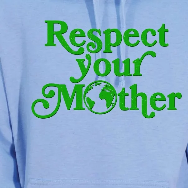 Earth Day Respect Your Mother Unisex Surf Hoodie