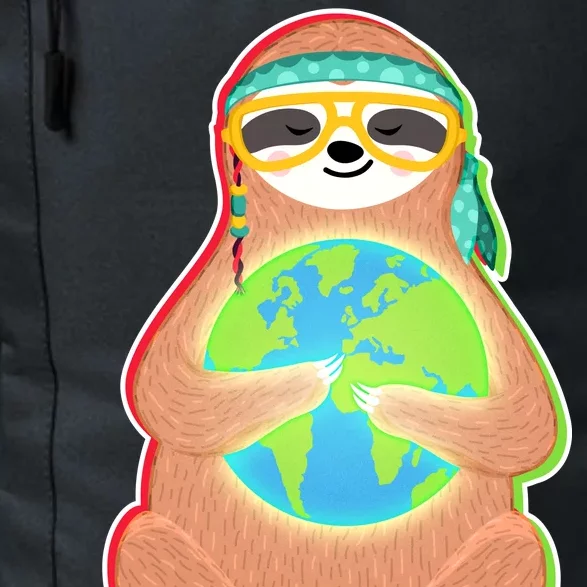 Earth Day Sloth Daily Commute Backpack