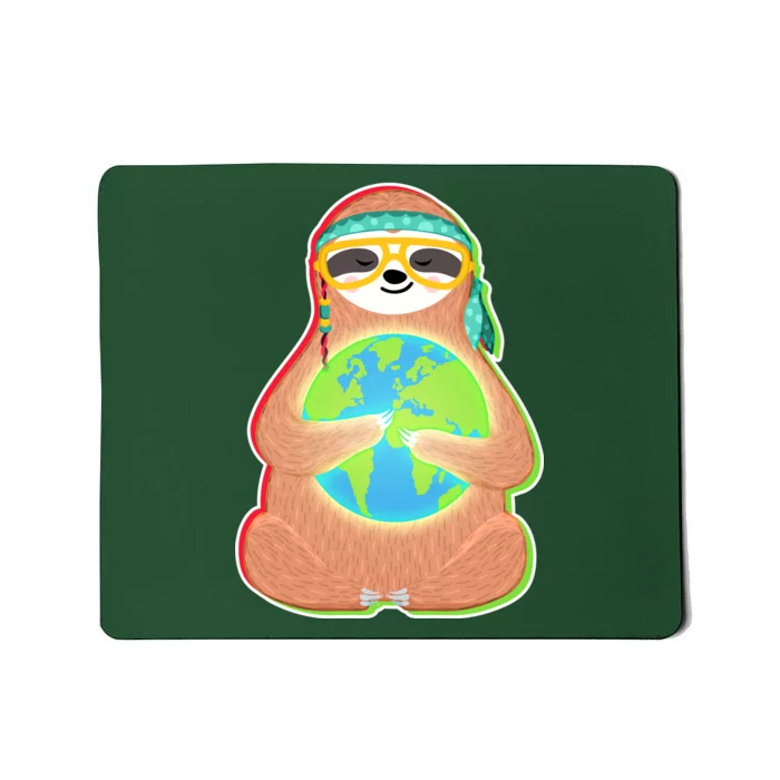 Earth Day Sloth Mousepad