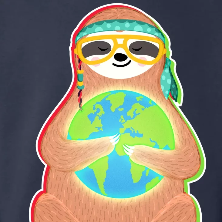 Earth Day Sloth Toddler Hoodie