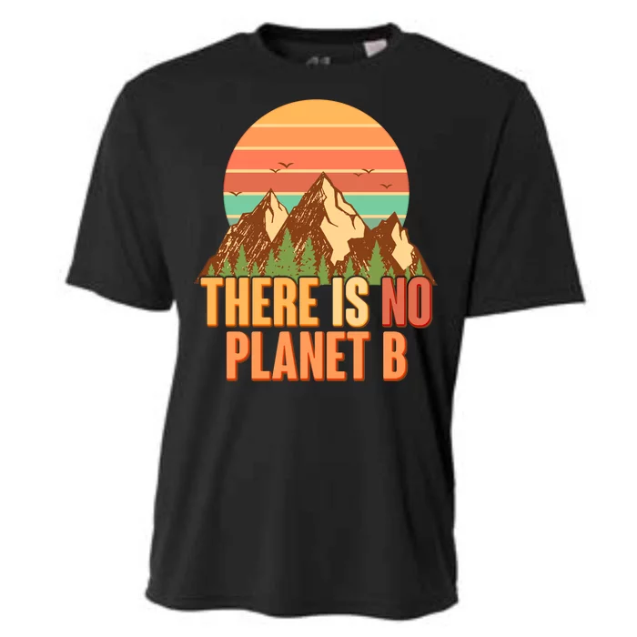 Earth Day There Is No Planet B Cooling Performance Crew T-Shirt