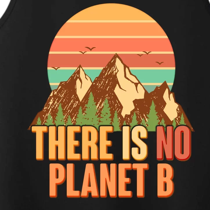 Earth Day There Is No Planet B Performance Tank