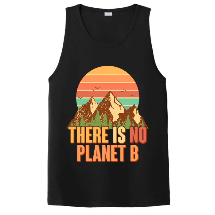 Earth Day There Is No Planet B Performance Tank