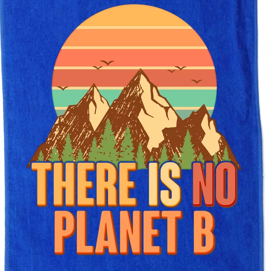 Earth Day There Is No Planet B Platinum Collection Golf Towel