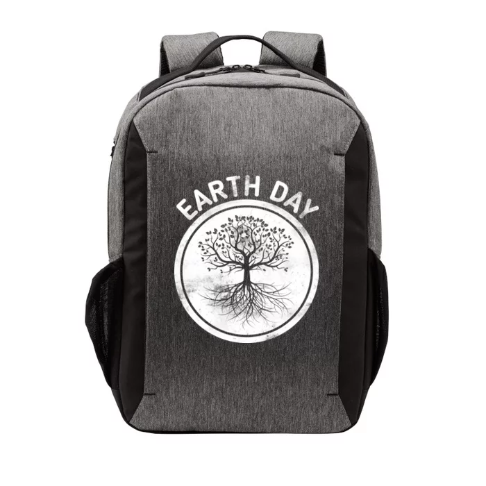 Earth Day Vintage Vector Backpack