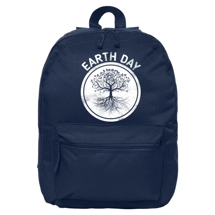 Earth Day Vintage 16 in Basic Backpack