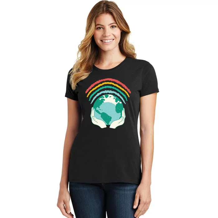 Earth Rainbow Women's T-Shirt