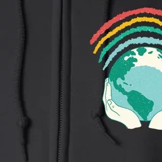 Earth Rainbow Full Zip Hoodie