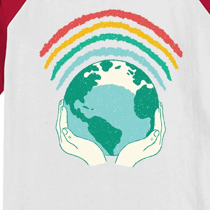 Earth Rainbow Kids Colorblock Raglan Jersey