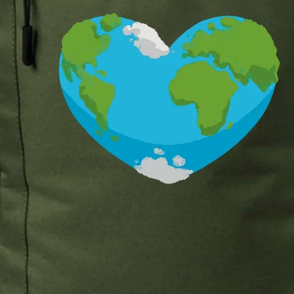 Earth Shaped Heart Daily Commute Backpack