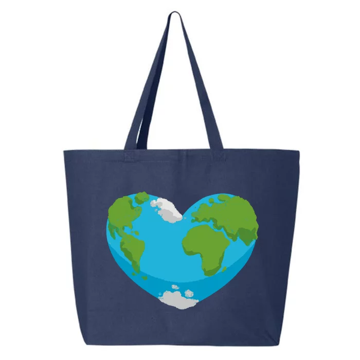 Earth Shaped Heart 25L Jumbo Tote