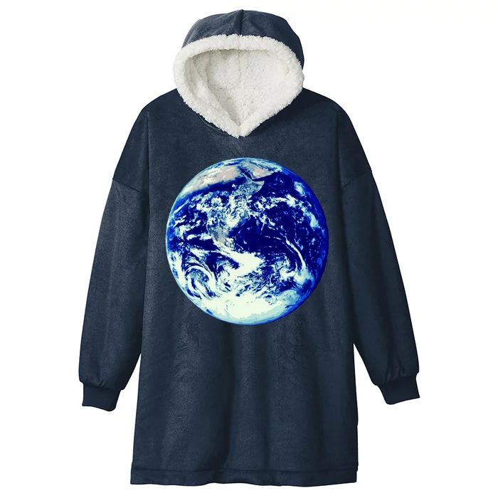 Earth World Hooded Wearable Blanket