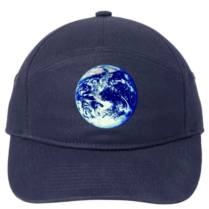 Earth World 7-Panel Snapback Hat