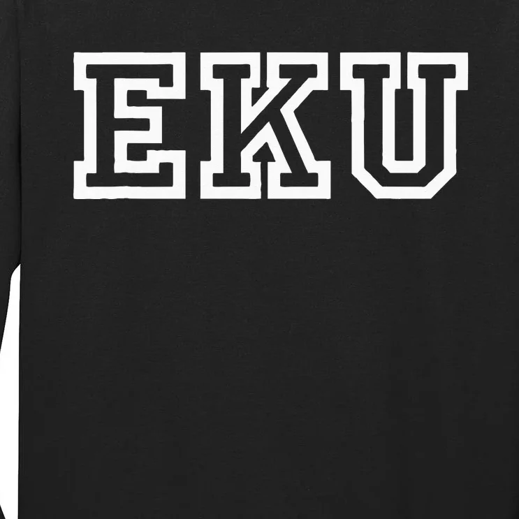 EKU Athletic Sport College University @ Alumni Tall Long Sleeve T-Shirt