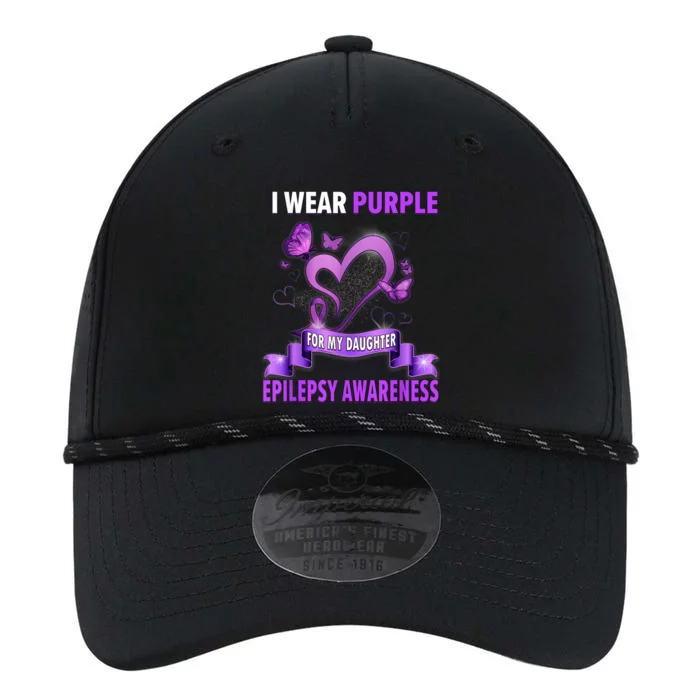 Epilepsy Awareness S I Wear Purple For My Daughter Performance The Dyno Cap