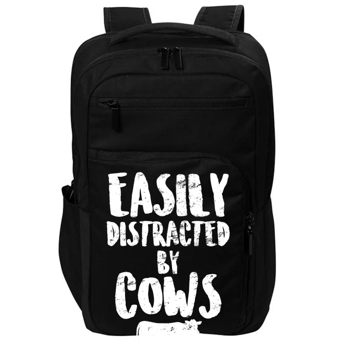 Easily Distracted By Cows Impact Tech Backpack